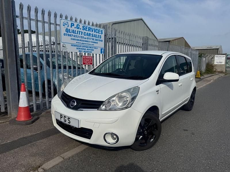 Used Nissan Note N-TEC 88 HP (64 kW) 2012 White MPV