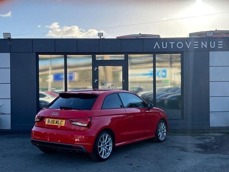 Used Audi A1 S-Line 116 HP (85 kW) 2016 Red Hatchback