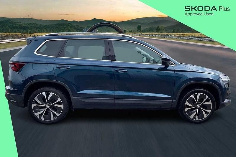 Gebraucht Skoda Karoq SE L 110 PS (80 kW) 2023 Blau SUV
