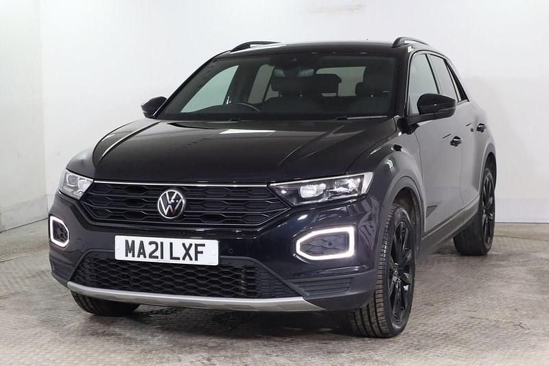 Used VW T-Roc Black Edition 150 HP (110 kW) 2021 Black SUV