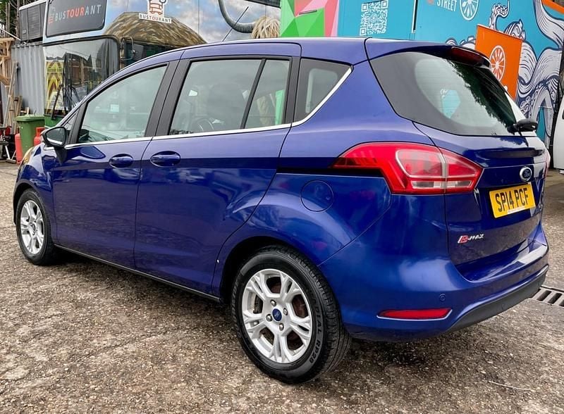 Used Ford B-MAX Zetec 2014 Blue MPV