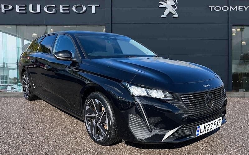 Black Used 2023 Peugeot 308 Allure Premium Estate | £16,795 (Fair price) - Image 1/4