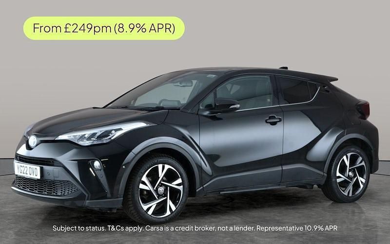 Black Used 2022 Toyota C-HR Design SUV | £17,550 (Good price) - Image 1/3