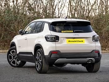 New Jeep Avenger Summit 100 HP (73 kW) 2025 Bicolour solid  ruby red with volcano roof SUV