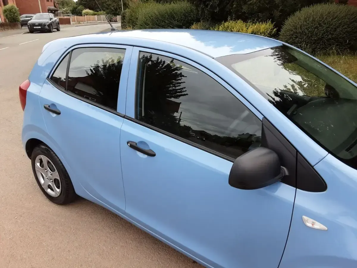Used Kia Picanto 66 HP (48 kW) 2019 Blue Hatchback