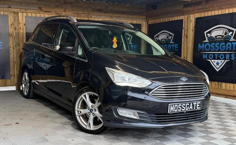 Used Ford Grand C-Max Titanium 120 HP (88 kW) 2016 Black MPV
