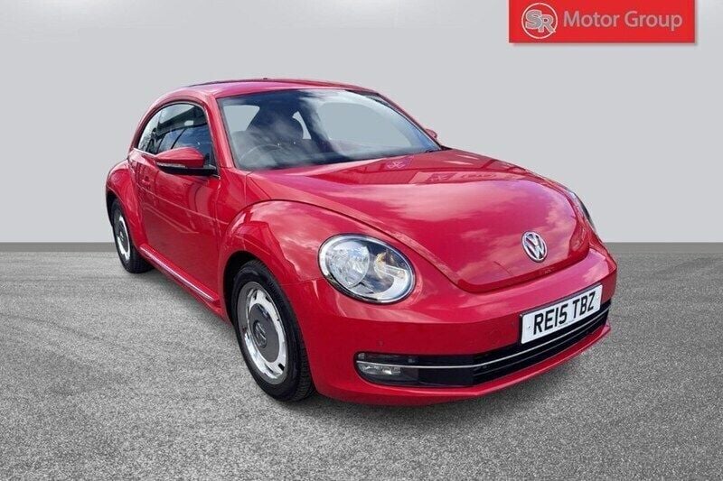 Red Used 2015 VW Beetle Design Hatchback | £7,490 (Super price) - Image 1/1