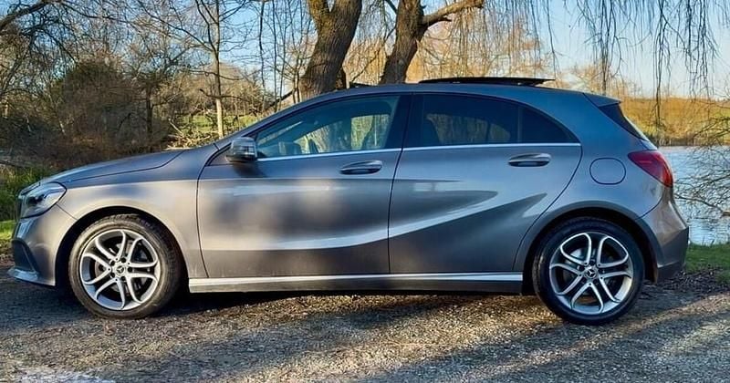 Grey Used 2018 Mercedes A200 Sport Edition Hatchback | £10,984 (Good price) - Image 1/4