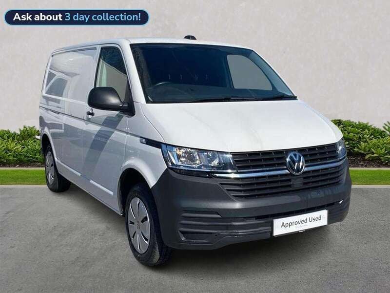 White Used 2023 VW T6.1 Startline Van | £26,398 (Fair price) - Image 1/4