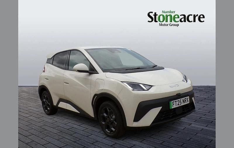 White New 2025 BYD Dolphin Comfort Hatchback | £20,995 - Image 1/4