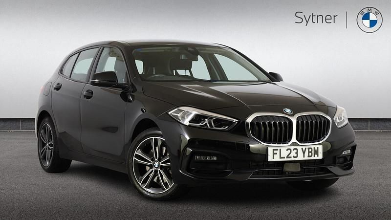 Black Used 2023 BMW 118 Sport Line Hatchback | £22,500 (Fair price) - Image 1/4