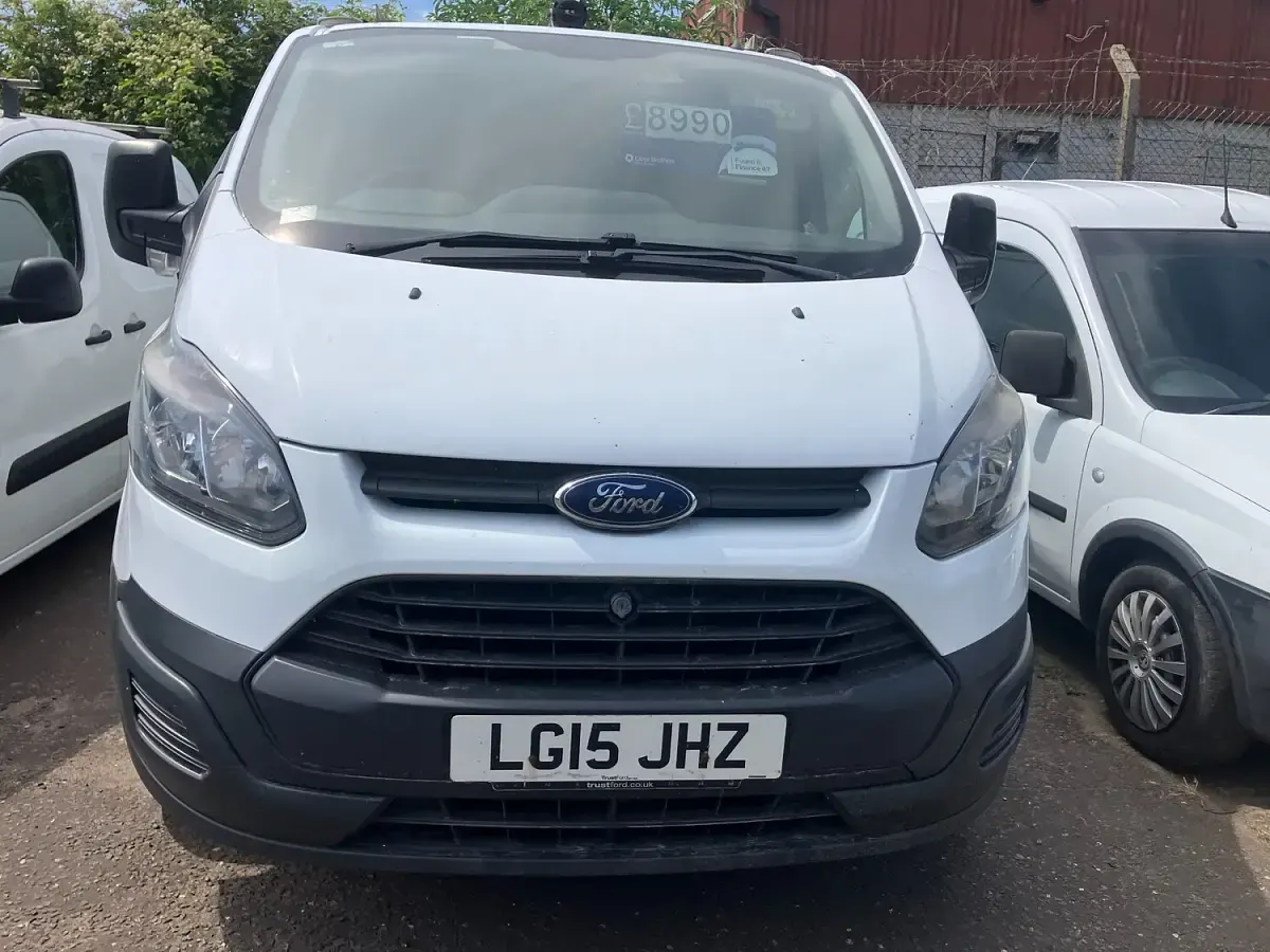 Used Ford Transit Custom 98 HP (72 kW) 2015 White Van