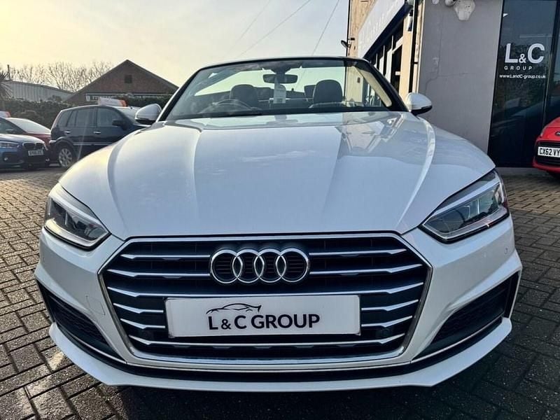 Used Audi A5 Cabriolet S-Line 2017 White Cabriolet