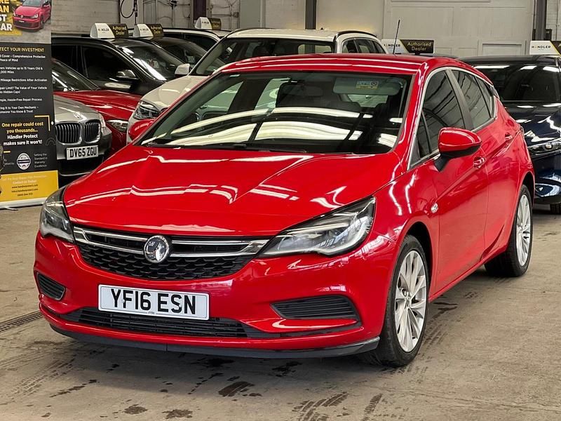 Used Vauxhall Astra 2016 Red Hatchback