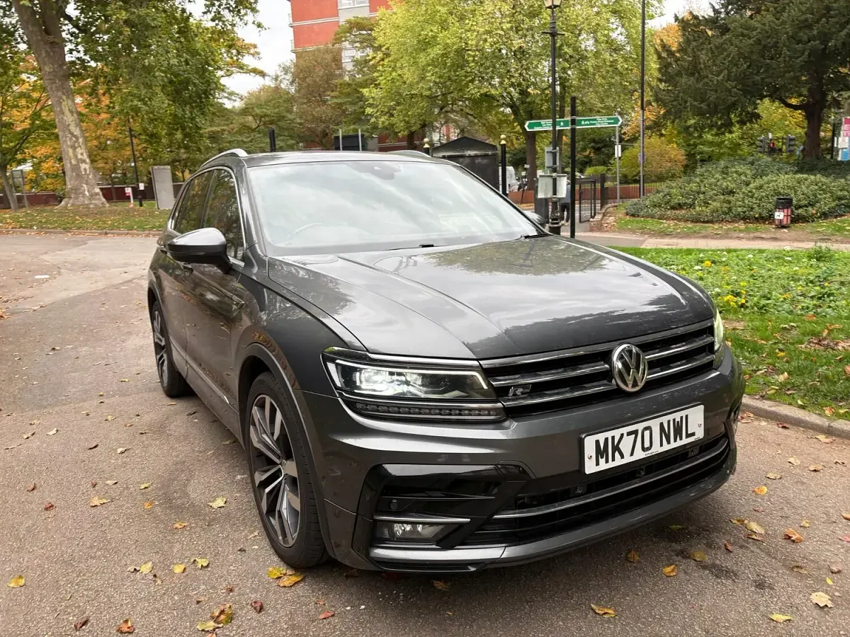 Begagnad VW Tiguan R-line 150 HK (110 kW) 2020 Grå SUV