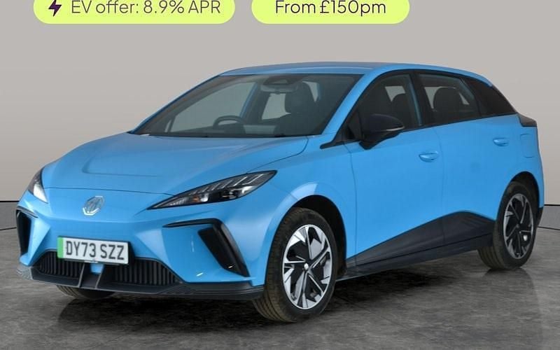 Used MG MG4 EV SE 150 kW (204 HP) 2023 Blue Hatchback