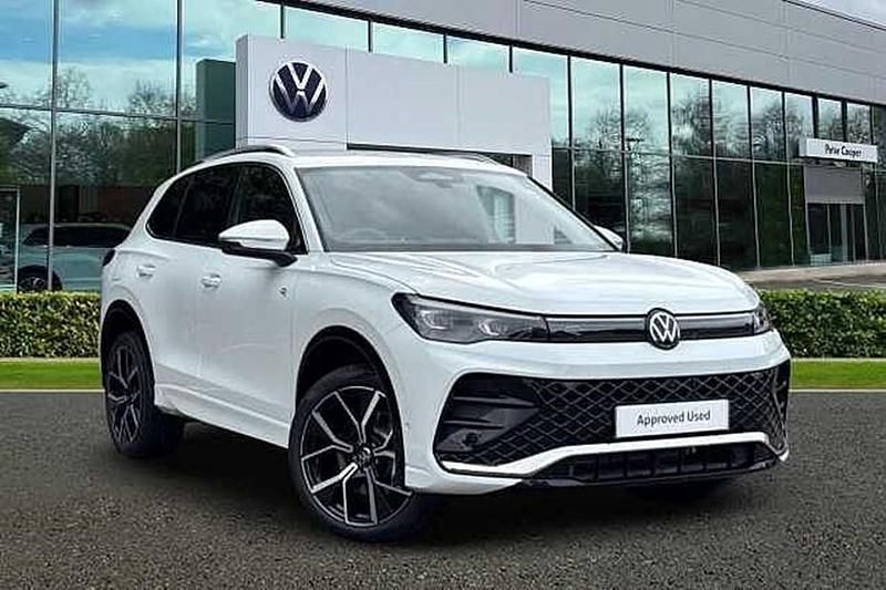 White Used 2025 VW Tiguan R-line SUV | £45,980 - Image 1/1