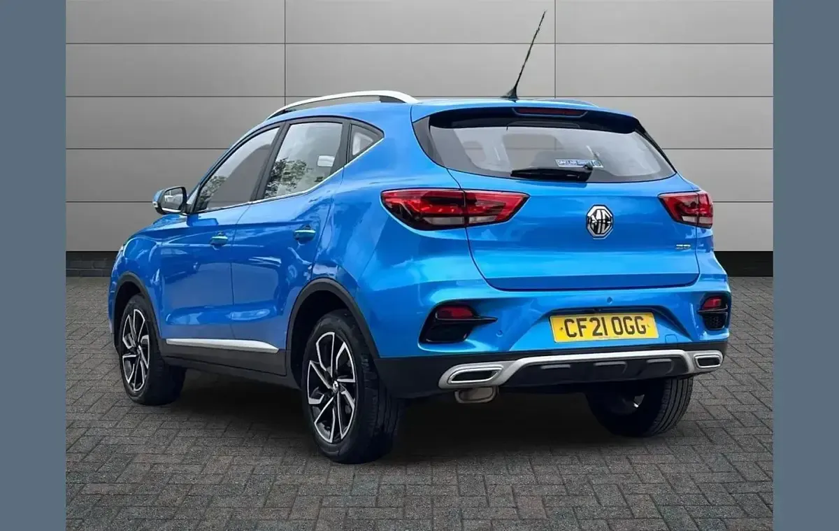 Used MG ZS Exclusive 106 HP (77 kW) 2021 Blue SUV