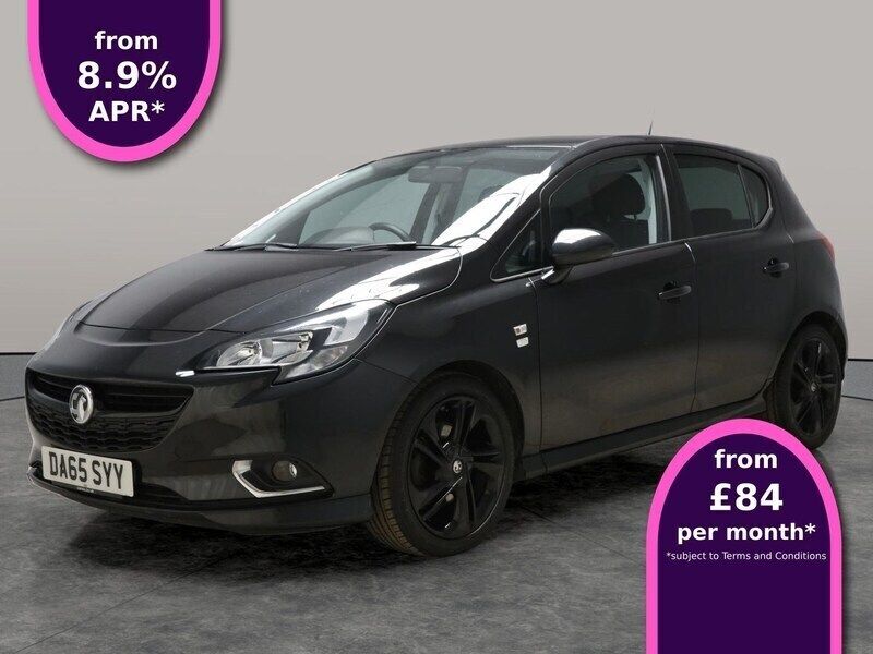 Black Used 2015 Vauxhall Corsa Edition Hatchback | £6,410 (Fair price) - Image 1/3