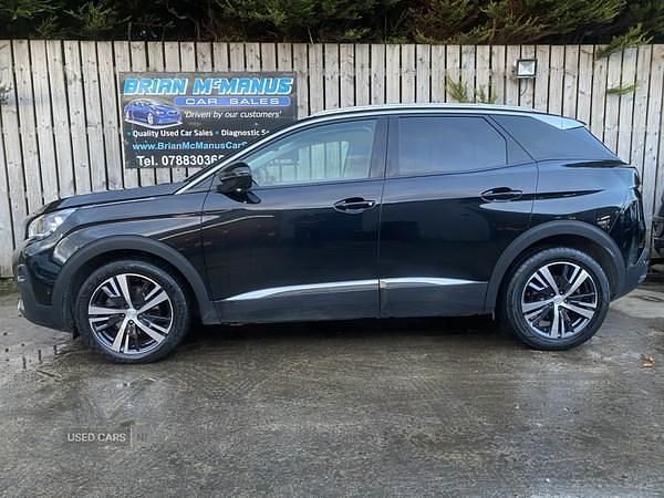 Black Used 2019 Peugeot 3008 Allure Hatchback | £9,350 (A bit pricey) - Image 1/4