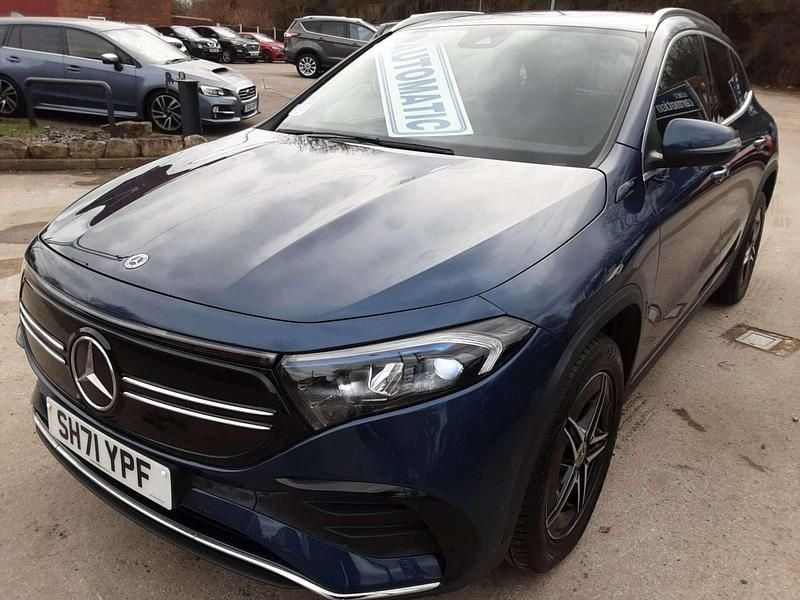 Used Mercedes EQA250 AMG line 139 kW (190 HP) 2022 Blue SUV