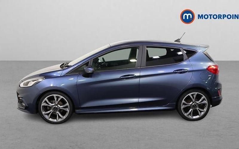 Used Ford Fiesta ST-Line X 125 HP (91 kW) 2020 Blue Hatchback