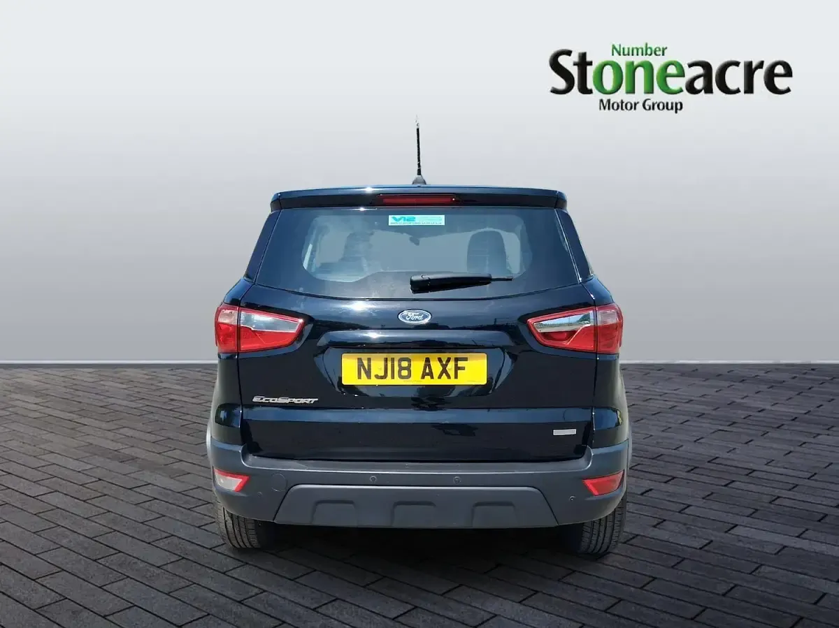 Used Ford Ecosport Zetec 125 HP (91 kW) 2018 Black SUV