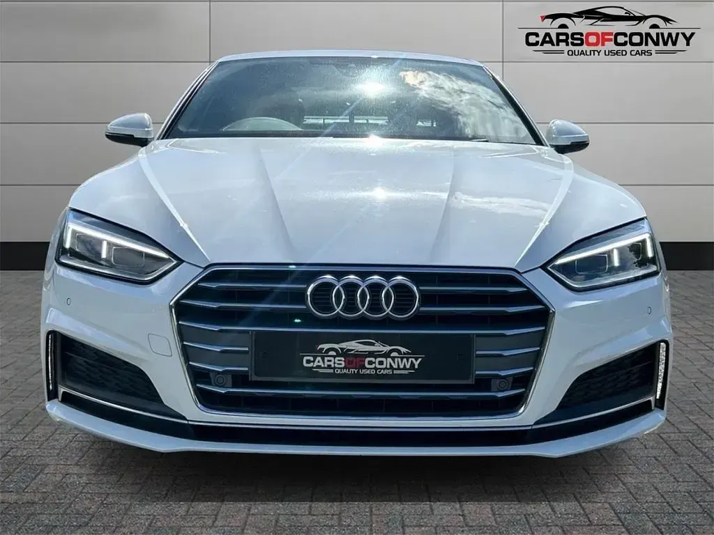 Used Audi A5 S-Line 190 HP (139 kW) 2020 White Coupe