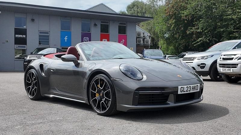 Grey Used 2023 Porsche 911S Cabriolet | £159,995 (Fair price) - Image 1/4
