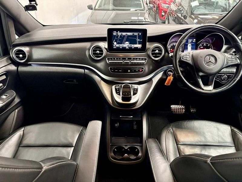 Used Mercedes V250 AMG line 2019 Black MPV