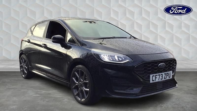 Black Used 2023 Ford Fiesta ST-Line Hatchback | £14,495 (Fair price) - Image 1/4