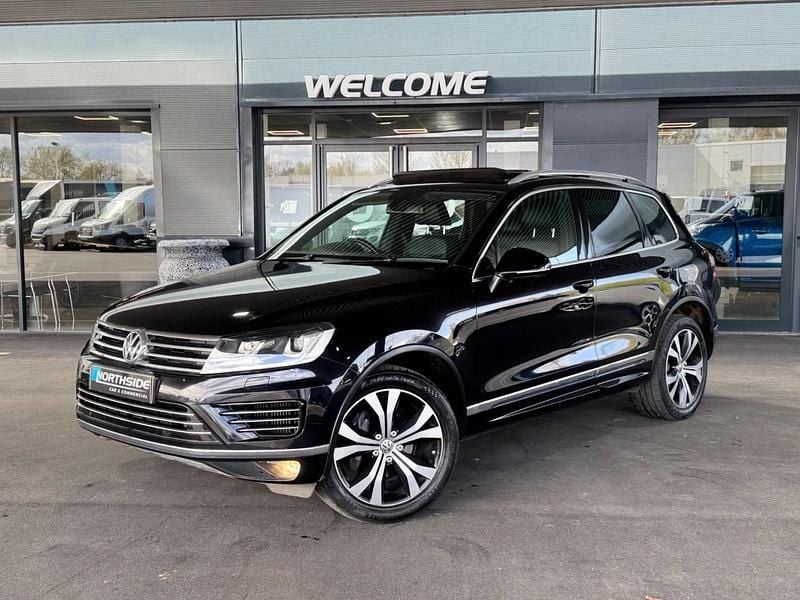 Used VW Touareg R-line 2015 Black SUV