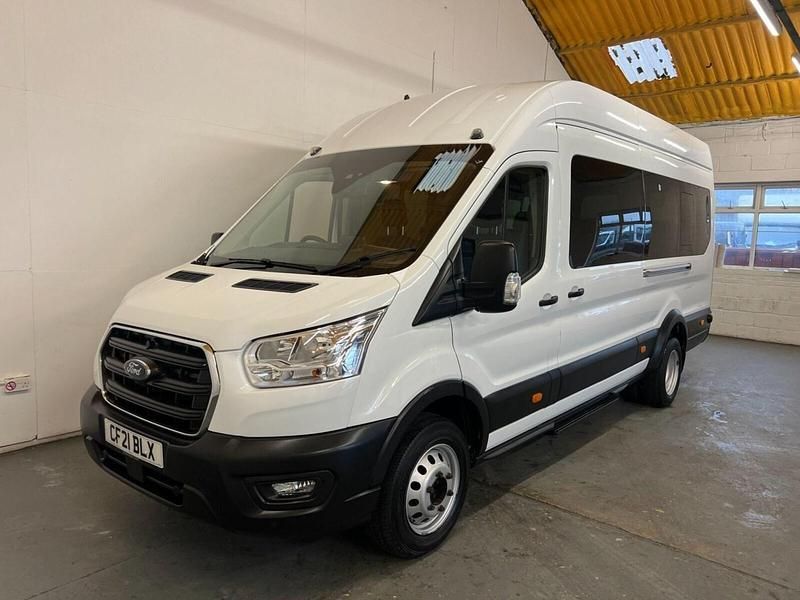 White Used 2021 Ford Transit Trend | £20,797 (Fair price) - Image 1/4