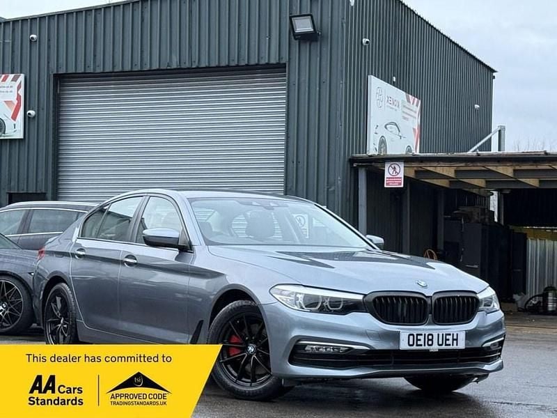 Blue Used 2018 BMW 520 Comfort Edition Sedan | £11,990 (Super price) - Image 1/4