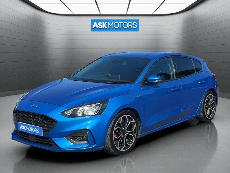 Blue Used 2020 Ford Focus ST-Line X Hatchback | £12,494 (Fair price) - Image 1/3