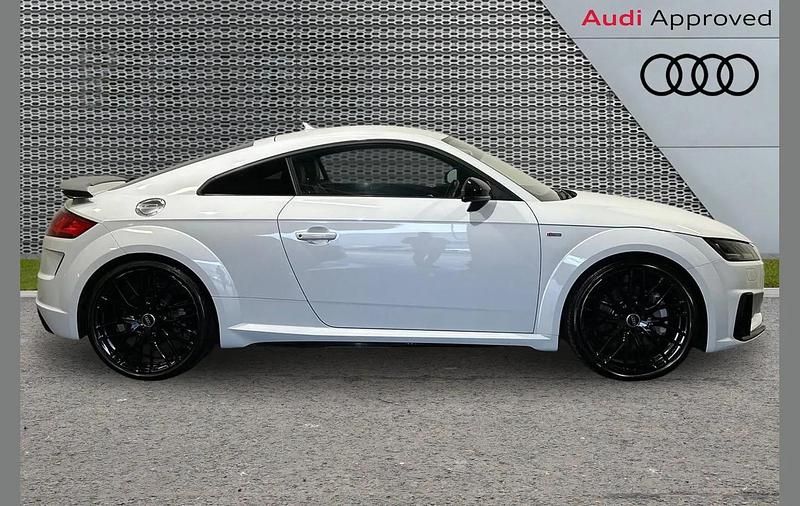 Used Audi TT Black Edition 241 HP (177 kW) 2021 White Coupe