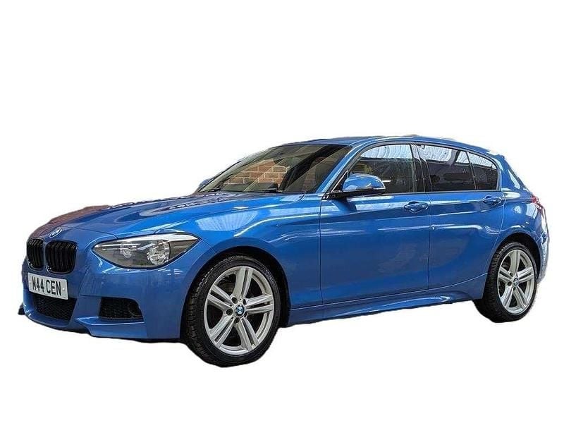 Used BMW 120 M Sport 184 HP (135 kW) 2015 Blue Hatchback
