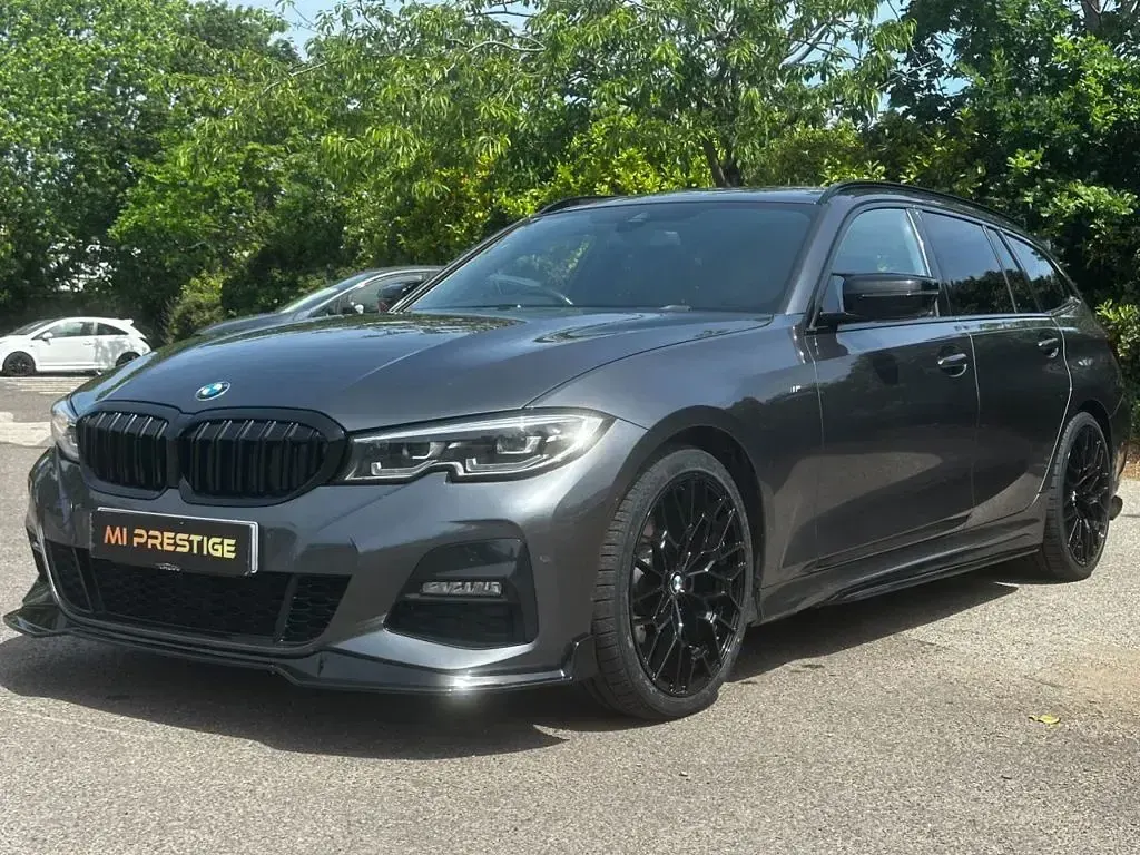 Used BMW 320 M Sport 184 HP (135 kW) 2021 Mineral gray metallic Estate