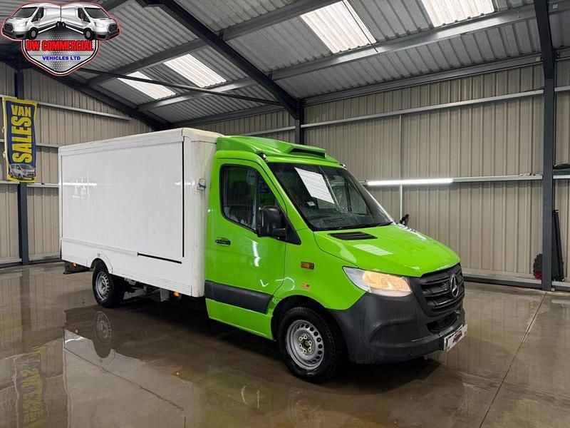 Used Mercedes Sprinter 140 HP (102 kW) 2020 Green Van