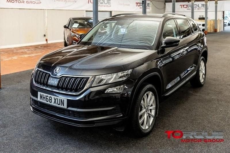 Used Skoda Kodiaq SE 150 HP (110 kW) 2019 Black SUV