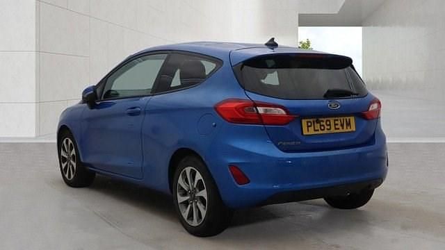 Used Ford Fiesta Trend 95 HP (69 kW) 2020 Blue Hatchback