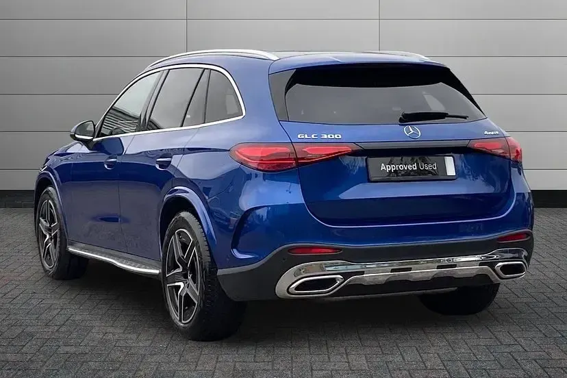 New Mercedes GLC300 AMG line 277 HP (203 kW) 2025 Spectral blue SUV