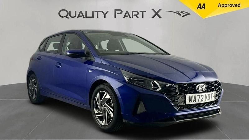 Blue Used 2022 Hyundai i20 SE Hatchback | £13,691 (Good price) - Image 1/4