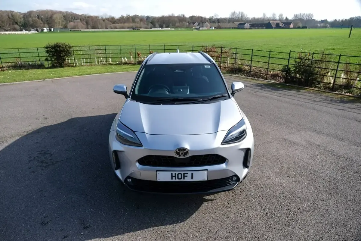 New Toyota Yaris Design 2025 Silver Hatchback