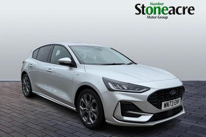 Silver Used 2023 Ford Focus ST-Line Hatchback | £14,550 (Fair price) - Image 1/1