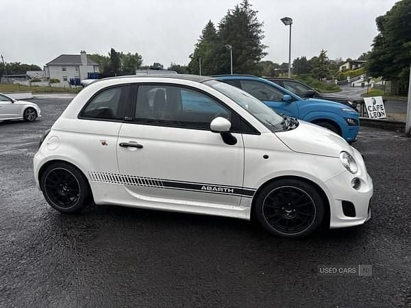 White Used 2014 Abarth 500C Cabriolet | £6,990 - Image 1/4