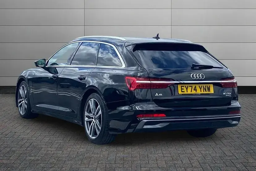 Used Audi A6 S-Line 204 HP (150 kW) 2025 Mythos black Estate