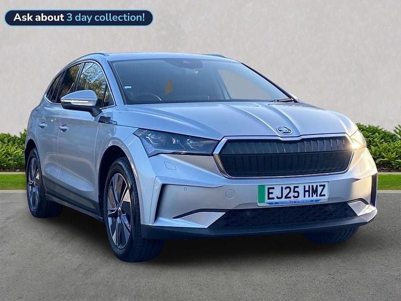 Silver New 2025 Skoda Enyaq iV SUV | £30,896 (Fair price) - Image 1/3