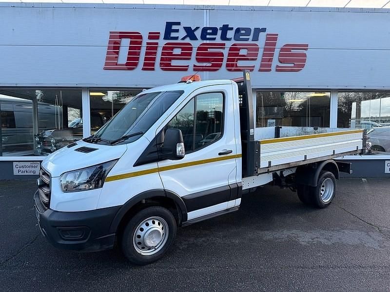 Used Ford Transit 130 HP (95 kW) 2022 White Cabriolet