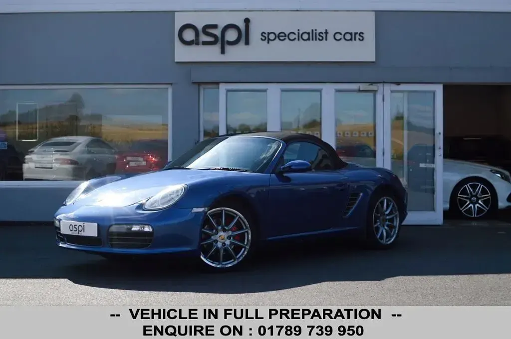 Used Porsche Boxster 2006 Blue Cabriolet